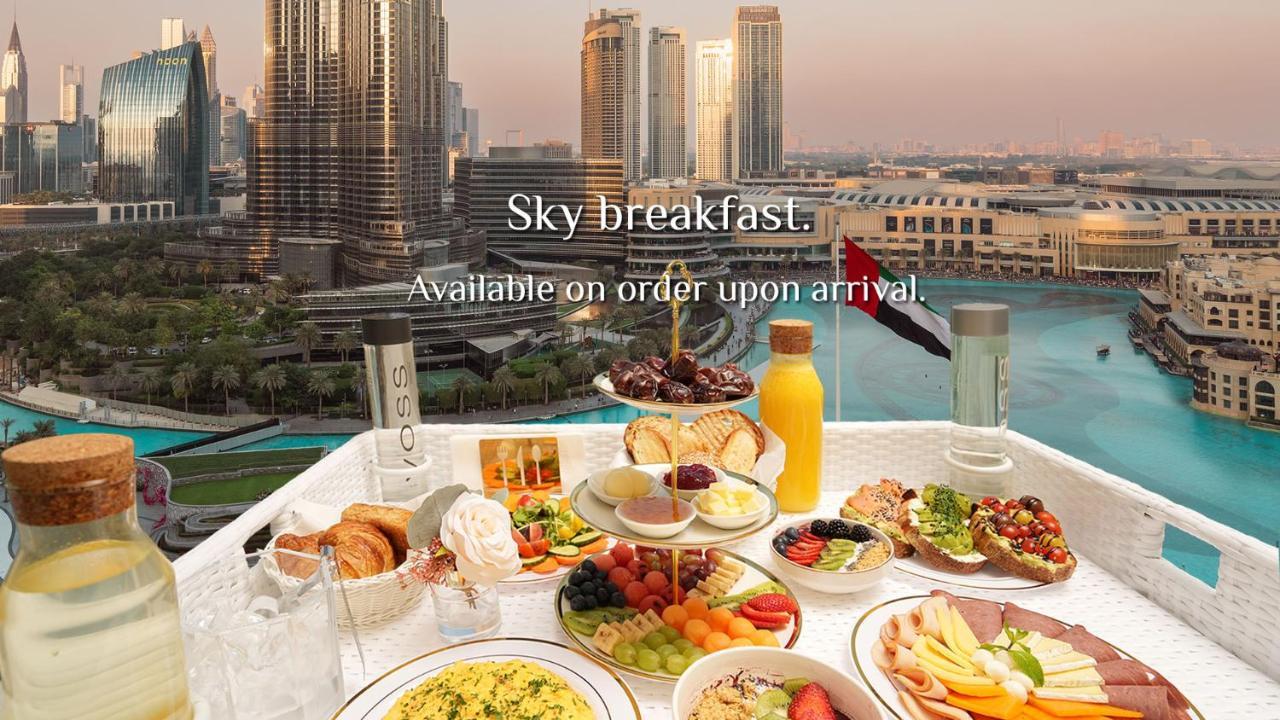 Elite Royal Apartment - Full Burj Khalifa&Fountain View - Deluxe Dubai Exterior foto